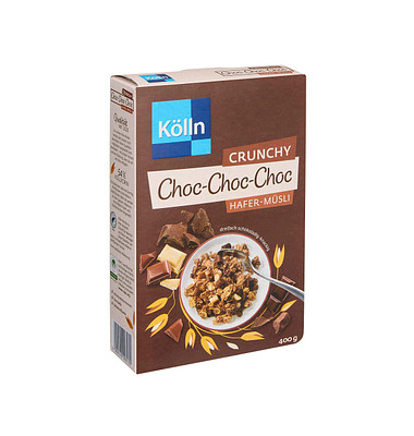 Chrunchy Choc Choc Hafer Müsli 400,0 g