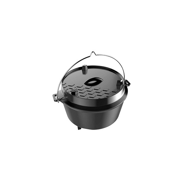 4011964182332 - Grilltopf TEPRO Dutch Oven L Töpfe Gr + Höhe 262 cm schwarz Weitere Töpfe