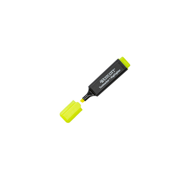 4027521526341 - Textmarker Highlighter E-743587 00 gelb 2-5mm Keilspitze 4027521526341 WESTCOTT