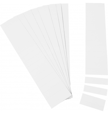 Einsteckkarten Ultradex 8537, 7cm, weiß