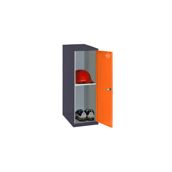 8425437116766 - Spind SIMONLOCKER DISM anthrazit orange 8425437116766 1 Schließfach 300 x 500 x 915 cm 8425437116766 Simonrack