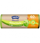 Müllbeutel Reißfest & Dicht Aktive Frische 4638 60,0 l grün