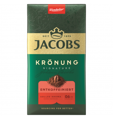 Kaffee Krönung Signature, entkoffeiniert, gemahlen, 500 g