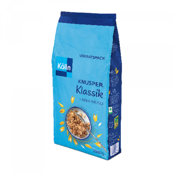 4000540233476 - Kölln Müsli Knusper Klassik 10347000 2000g 4St 4000540233476 4 Stück