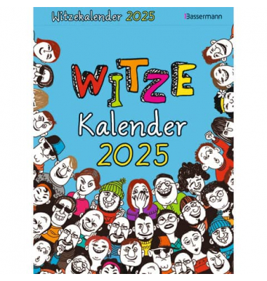 Tagesabreißkalender 4534, Witze, 1 Tag / 1 Seite, 16,5x22cm, 2025