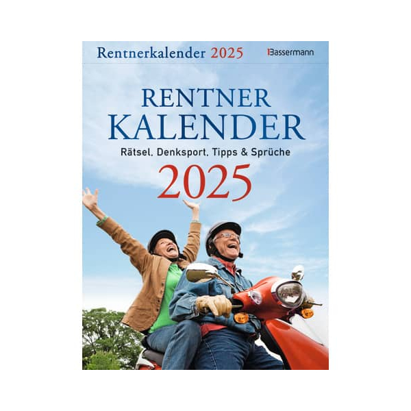 9783809449218 - Tagesabreißkalender 4529 Rentner 1 Tag   1 Seite 165x22cm 2025 9783809449218 Bassermann