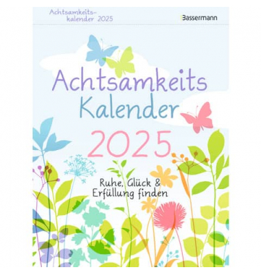 Tagesabreißkalender 4526, Achtsamkeiten, 1 Tag / 1 Seite, 16,5x22cm, 2025