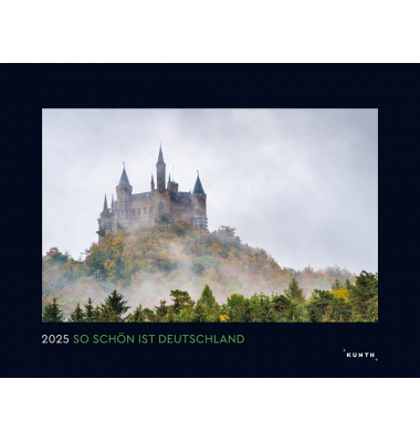 Bildkalender 978-3-96591-347-9, So schön ist Deutschland, 1 Monat / 1 Seite, 60x45cm, 2025