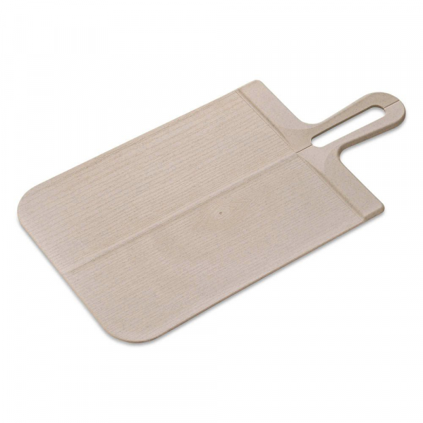 4002942558744 - Schneidebrett KOZIOL SNAP L Schneidebretter Gr B H L 24 cm x 1 cm x 46 cm beige (sand) Schneidebretter biozirkulärem Kunststoffspülmaschinengeeignetmelaminfreirecycelbar