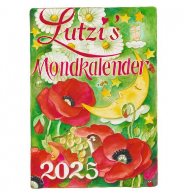 Bildkalender 2302, Luzis Mondkalender, 24x34cm, 2025