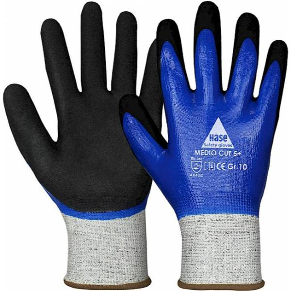 4018949508705 - Medioc5+ Handschuhe Nitril Größe 11 10 Paar 4018949508705 10 Stück