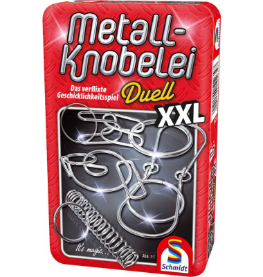 MBS Metall Knobelei XXL in Metalldose Geschicklichkeitsspiel