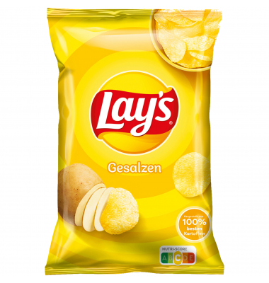 Lays Chips Gesalzen 9x150g