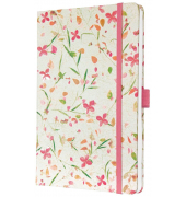 Buchkalender J5307, Jolie, Bloom pink, 1 Woche / 2 Seiten,  (A5), 2025