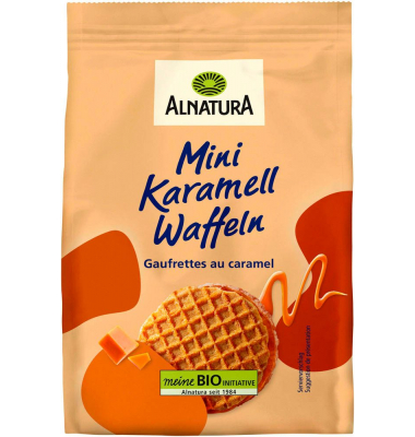 Bio Mini Karamell Waffeln 150,0 g