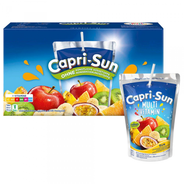 4000177032718 - Multivitamin Fruchtsaftgetränk 10x 02 l 4000177032718 Capri-Sun 2 Liter