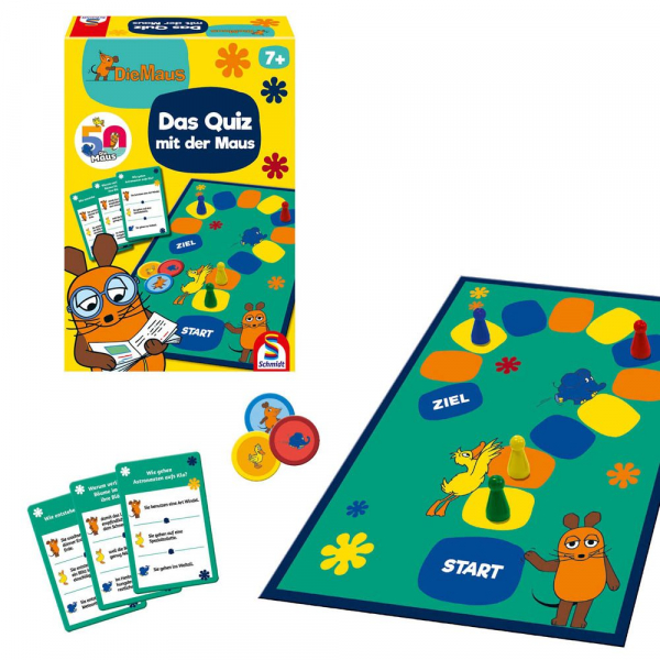 4001504406134 - Brettspiel Das Quiz mit der Maus - ab 7 Jahren