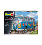 07050 Samba Bus T1 Flower Power Bausatz