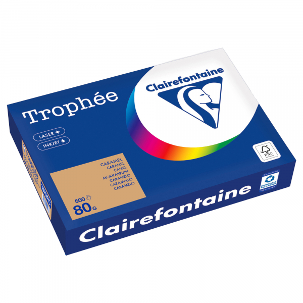 3329680002478 - Kopierpapier Trophée Color 1879PC A4 80g camel  3329680002478 500 Blatt