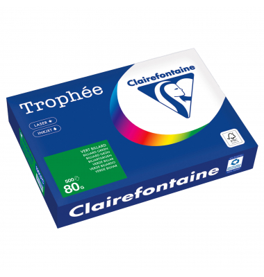 Kopierpapier Trophée Color 1991PC billardgrün A4 80g 