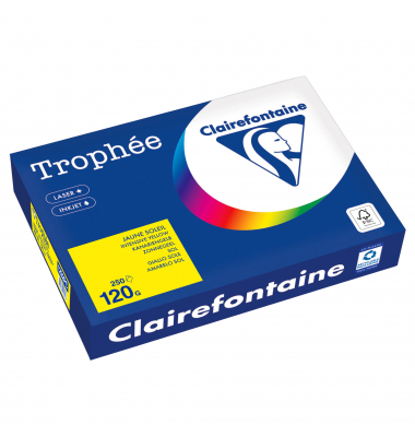 Kopierpapier Trophée Color 1292PC kanariengelb A4 120g 