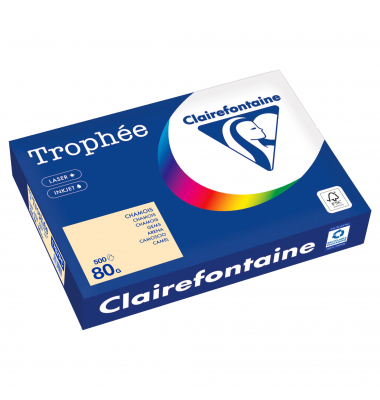 Kopierpapier Trophée Color 1787PC chamois A4 80g 