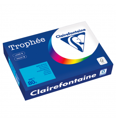 Kopierpapier Trophee 1976PC royalblau A4 80g 