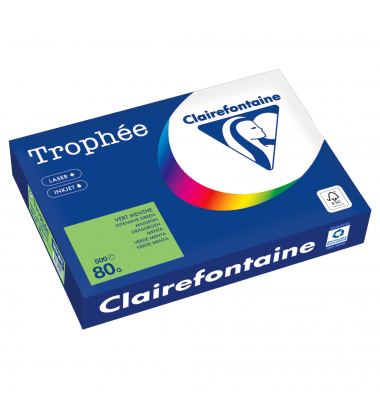 Kopierpapier Trophée Color 1875PC A4 80g maigrün 