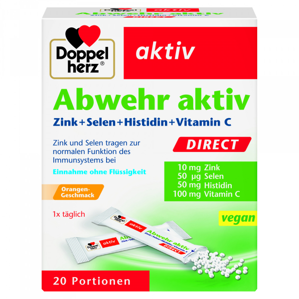 4009932002546 - Gesundheit Immunsystem & Zellschutz Zink + Selen + Histidin + Vitamin C Abwehr aktiv 20 Stk