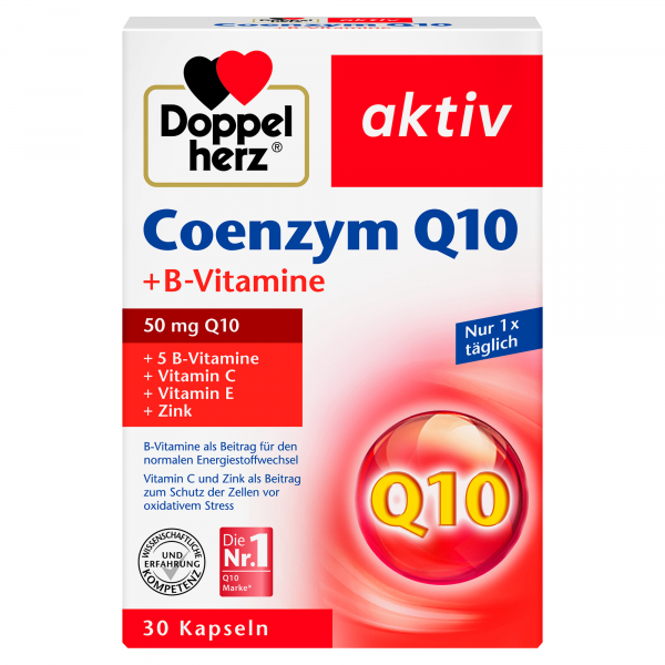 4009932008999 - Doppelherz Coenzym Q10 +B-Vitamine 30St 4009932008999 GmbH & Co KG 30 Stück