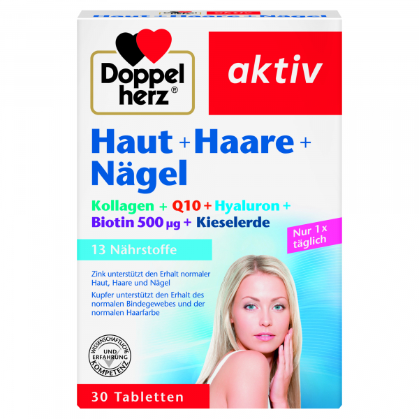 4009932136272 - Doppelherz Haut+Haare+Nägel 30St 4009932136272 GmbH & Co KG 30 Stück