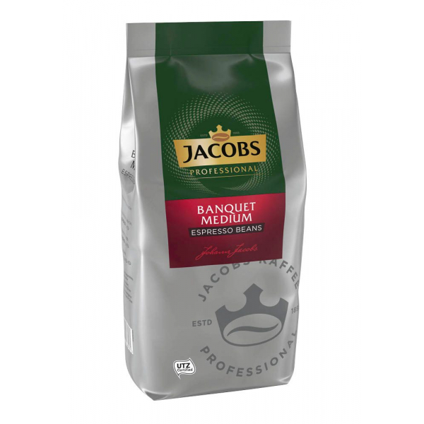 8711000669181 - BANQUET MEDIUM Espresso Kaffeebohnen Arabica- und Robustabohnen kräftig 10 kg 8711000669181 1000 Gramm