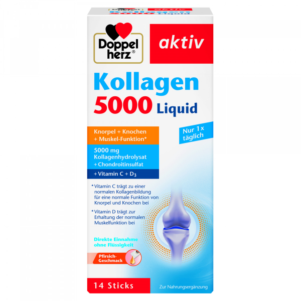 4009932131703 - Doppelherz Kollagen 5000 Liquid 14St 4009932131703 14 Stück