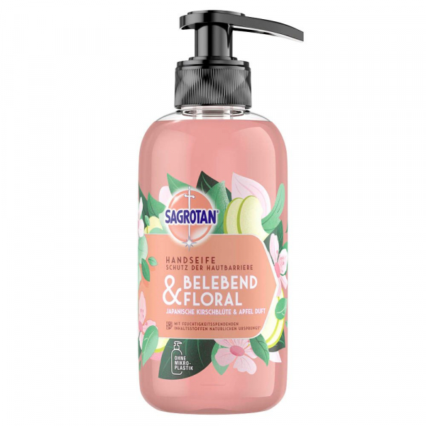 4251758417763 - SAGROTAN BELEBEND&FLORAL Flüssigseife 3000 ml 4251758417763 300 Milliliter