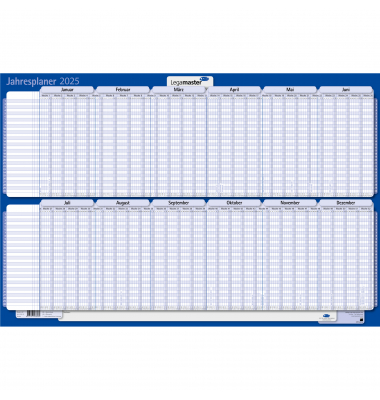 Plakatkalender 7-423221-25, 90x60cm (BxH), 2025