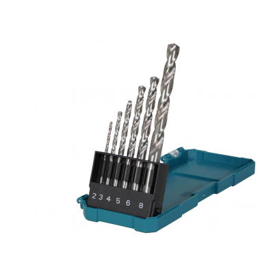 D-78346 HSS-GS 6-teilig Metallbohrer-Set, 6-teilig