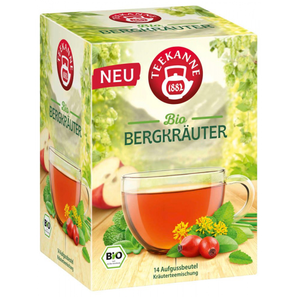 4009300019749 - Genussgarten Bergkräuter Bio-Tee 14 Portionen 4009300019749 25 Gramm