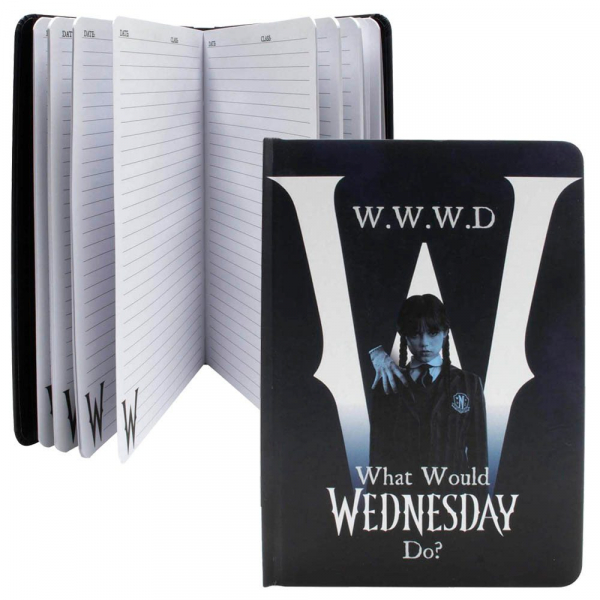 5056563717553 - Notizbuch Wednesday - WWWD A5 liniert Wednesday Hardcover 5056563717553 BlueSky