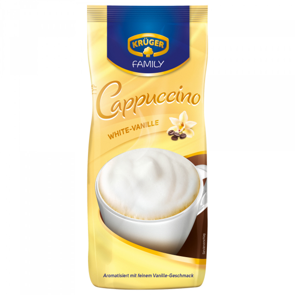 4052700069746 - Cappuccino 10027828 White-Vanille 500g 4052700069746 KRÜGER FAMILY 500 Gramm