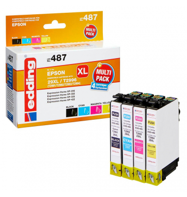 Tintenpatrone 18-487-01 wie Epson T29XL swcmy 4St