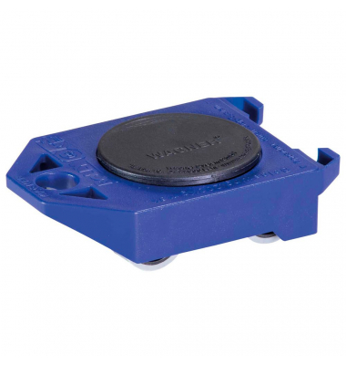 WAGNER design yourself Transportroller ROLLY MM 3171 blau 7,9 x 11,7 x 3,4 cm bis 200,0 kg