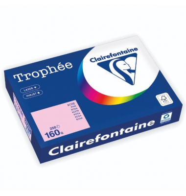 Kopierpapier Trophée Color 2634PC A4 160g hellrosa 