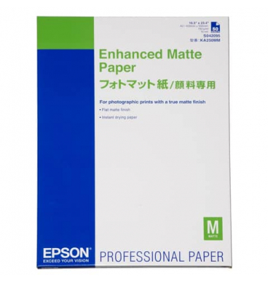 Inkjetpapier S042095, A2 192g weiß matt