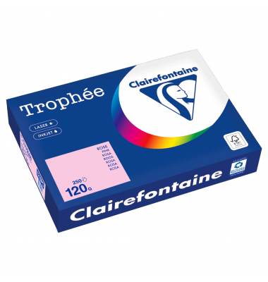 Kopierpapier Trophée Color 1210PC A4 120g rosa 