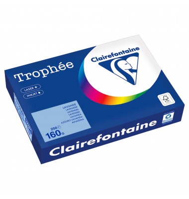 Kopierpapier Trophée Color 1050PC A4 160g lavendel 