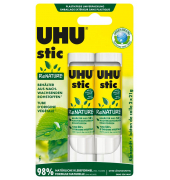 2 UHU stic ReNATURE Klebestifte 2x 21,0 g