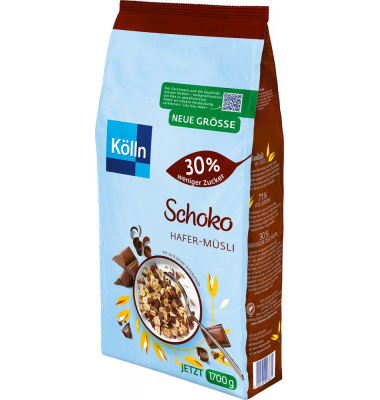 Schoko weniger Zucker Müsli 1,7 kg