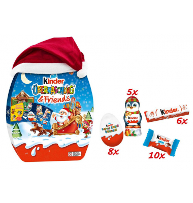 Überraschung & Friends Adventskalender Schokolade 370,0 g