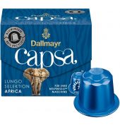 Dallmayr Capsa Lungo Selektion Africa Kaffeekapseln Arabica- und Robustabohnen 10 Portionen