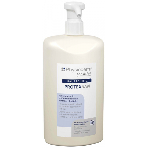 4260029174915 - Physioderm® Protexsan Hautschutzcreme Hautschutz vor der Arbeit 500 ml - Pumpflasche